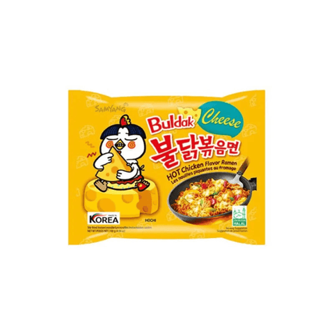Samyang Hot Chicken Ramen Cheese Noodles 140g - CAFELAX