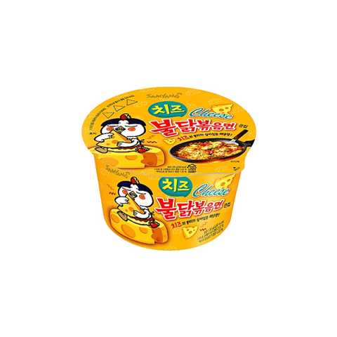 Samyang Hot Chicken Ramen Cheese Noodles Plate 105g - CAFELAX