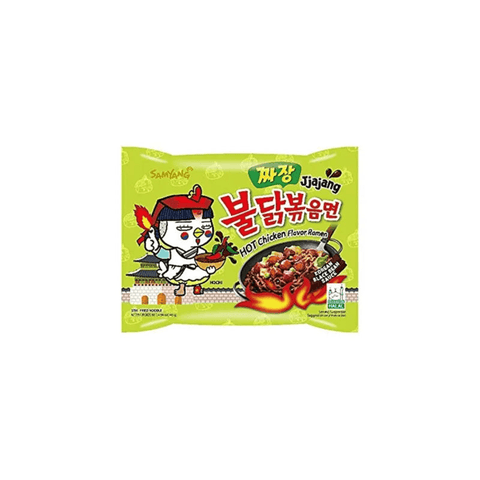 Samyang Hot Chicken Romen Jjajang Noodles 140g - CAFELAX