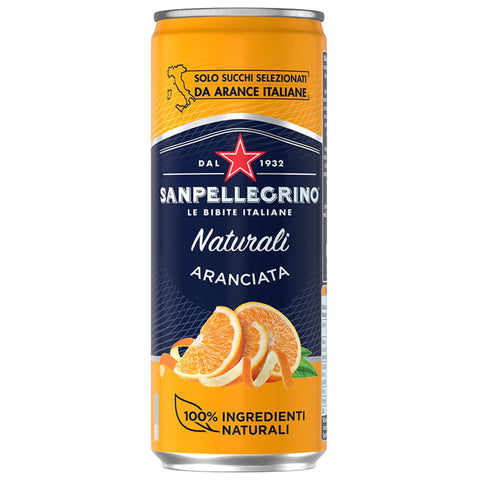 San Pellegrino Sparkling Aranciata Natural 330ml