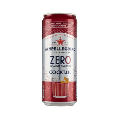 San Pellegrino Sparkling Cocktail Zero Sugar Drink 330ml