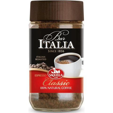 Saquella Bar Italia Espresso Classico Instant Coffee 100g