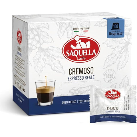 Saquella Cremoso Espresso Reale Easy Serving Pods Pods - 150 Pods
