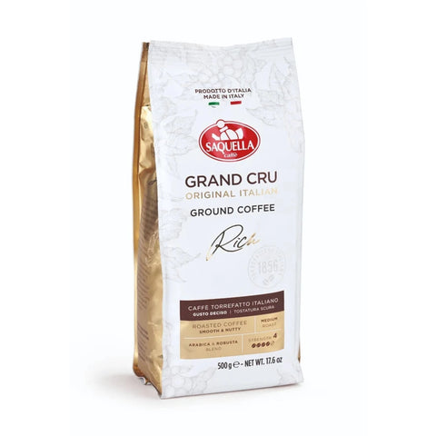 Saquella Grand Cru Ground Coffee 500g