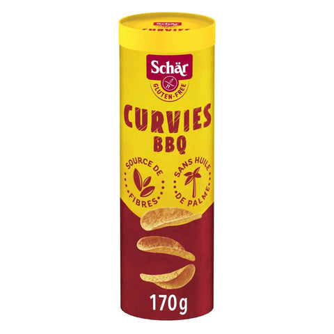 Schar Gluten Free Curvies BBQ Chips 170g