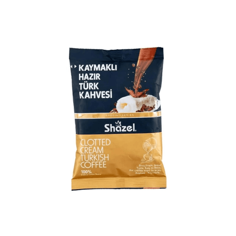 Shazel 100% Arabica Clotted Cream Instant Turkish Coffee 100g - CAFELAX