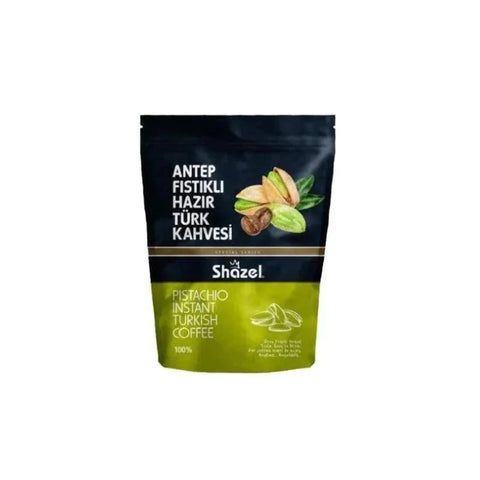 Shazel 100% Arabica Pistachio Instant Turkish Coffee 100g - CAFELAX