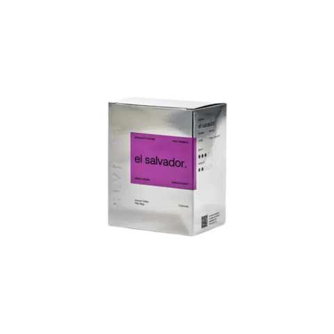 Slvrskn Filter Bags Salvador 5 Sachets 60g - CAFELAX
