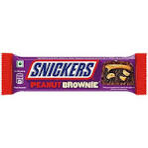 Snickers Peanut Brownie Chocolate Bar 45g