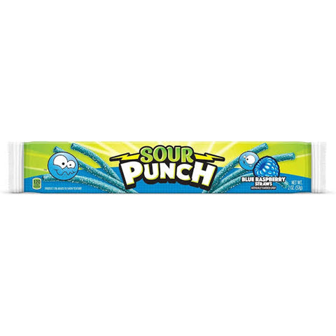 Sour Punch Blue Raspberry Candy 57g