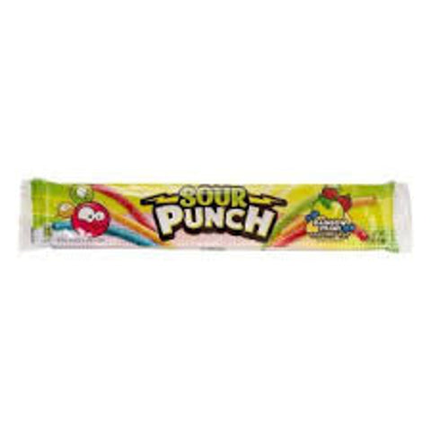 Sour Punch Rainbow Straws Candy 57g