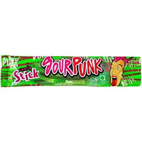 Sour Punk Candy Stick Apple Flavour 40g