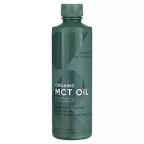 Sports Research Organic MCT Oil 473ml