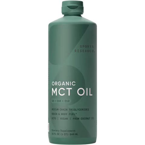 Sports Research Organic MCT Oil 946ml