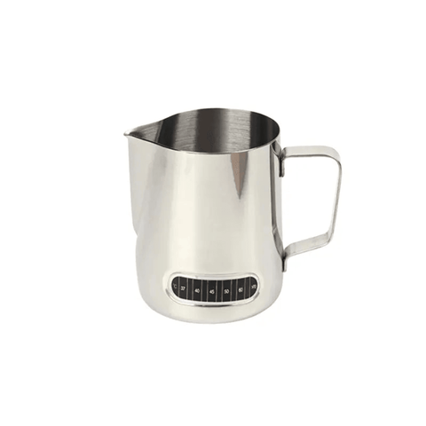 Stainless Steel Milk Frothing Pitcher With Thermometer - 600 ml - CAFELAX