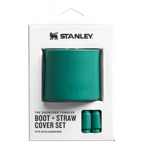 Stanley Quencher Tumbler 40 Oz Boot + Straw Cover Set - Alpine