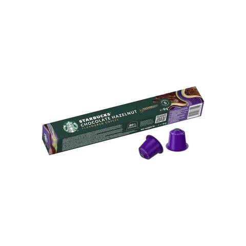 Starbucks Chocolate Hazelnut Coffee Capsules - 10 Capsules