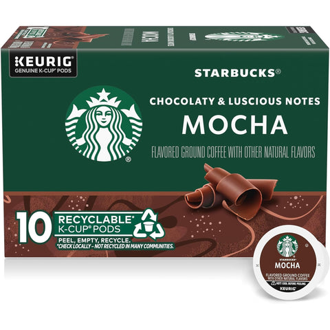 Starbucks Chocolate & Luscious Mocha Coffee Capsules - 10 Capsules