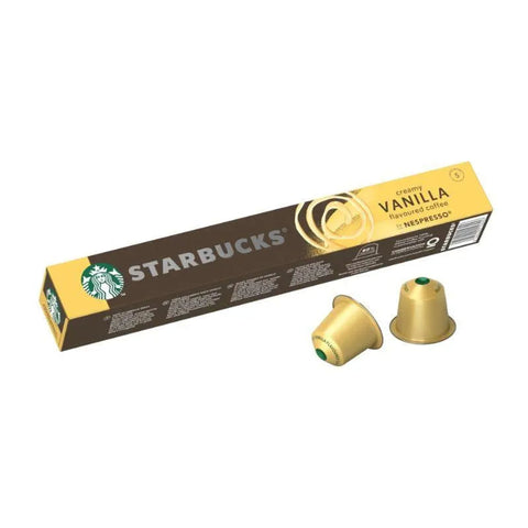Starbucks Creamy Vanilla Flavoured Coffee Capsules - 10 Capsules - CAFELAX