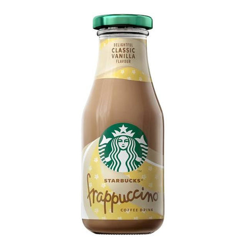 Starbucks Frappuccino Classic Vanilla Iced Coffee Drink 250ml