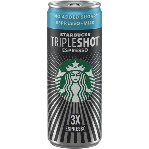 Starbucks Iced Triple Shot Espresso No Sugar Coffee Drink 300ml