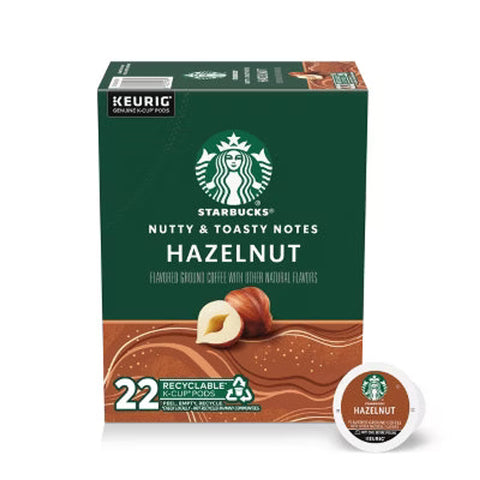 Starbucks Nutty & Toasty Hazelnut Coffee Capsules - 22 Capsules