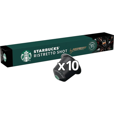Starbucks Ristretto Shot Coffee Capsules - 10 Capsules