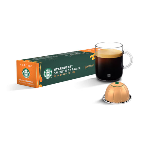 Starbucks Smooth Caramel Vertuo Coffee Capsules - 10 Capsules