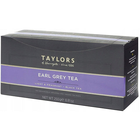 Taylors Earl Grey Black Tea 100 Bags