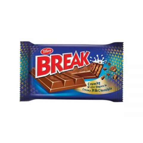 Tiffany Break Crunchy Wafer Finger With Chocolate 25g