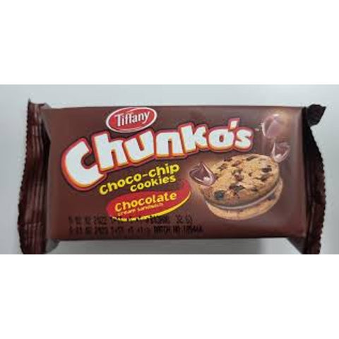 Tiffany Chunko's Choco Chips Cookies Sandwich 43g