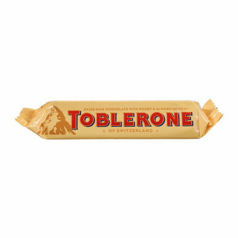 Toblerone Milk Chocolate With Honey & Almond Nogat 35g