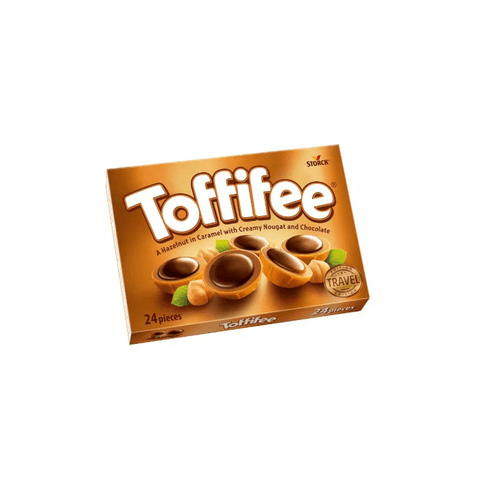 Toffifee Whole Hazelnut in Nougat Cream Filled Caramel 200g 24 Pieces - CAFELAX