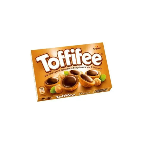 Toffifee Whole Hazelnut in Nougat Cream Filled Caramel 125g - 15 Pieces - CAFELAX