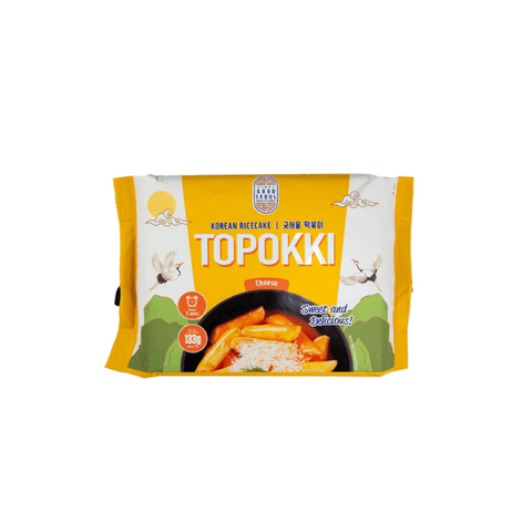 Toppoki Korean Ricecake Cheese 133g - CAFELAX