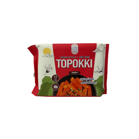 Toppoki Korean Ricecake Original 133g - CAFELAX