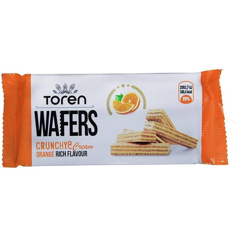 Toren Crunchy & Cream Orange Wafer 55g