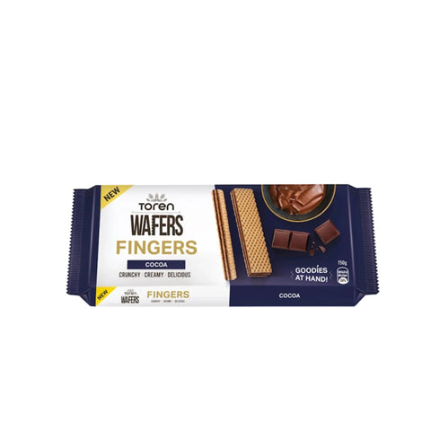 Toren Fingers Crunchy & Creamy Cocoa Wafer 142g