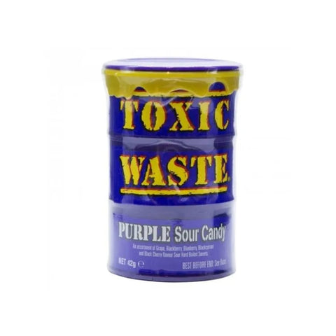 Toxic Waste Purple Blackberry, Blueberry & Blackcurrant Sour Candy 42g