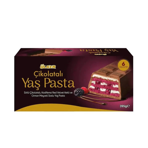 Ulker Cikolata Yas Pasta Red Velvet Chocolate Cake 395g