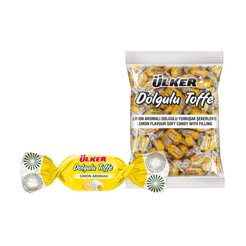 Ulker Dolgulu Toffe Limonlu Toffe 1k