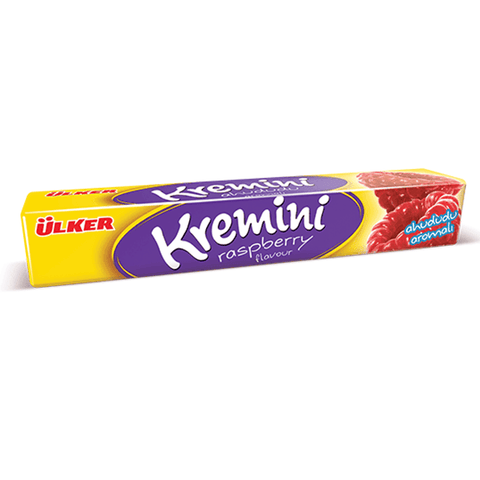 Ulker Kremini Toffe Rasberry Flavored Candy 44g