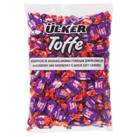 Ulker Lokumcuk Blackberry & Raspberry Flavored Soft Candy 1 kg