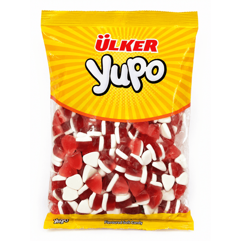 Ulker Yupo Strawberry Flavored Soft Candy 1 kg