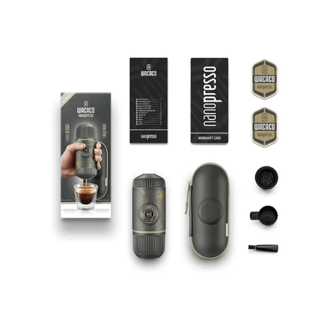 Wacaco Nanopresso Ground Espresso Maker With Protective Case - Dark Souls - CAFELAX