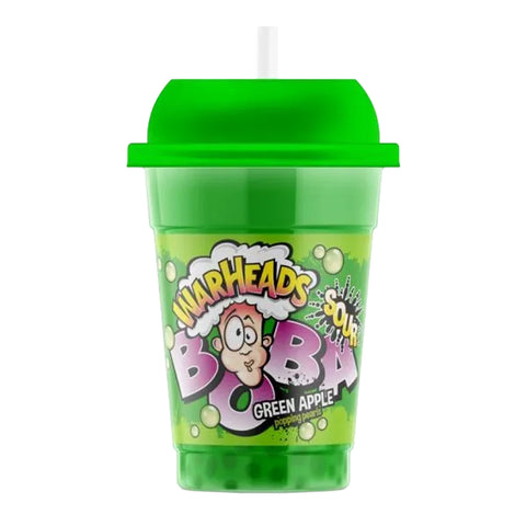 Warheads Boba Sour Green Apple 400ml‏