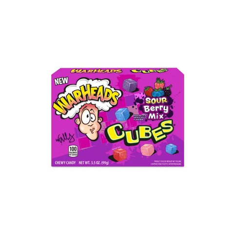 Warheads Cubes Sour Berry Candy Mix 99g - CAFELAX