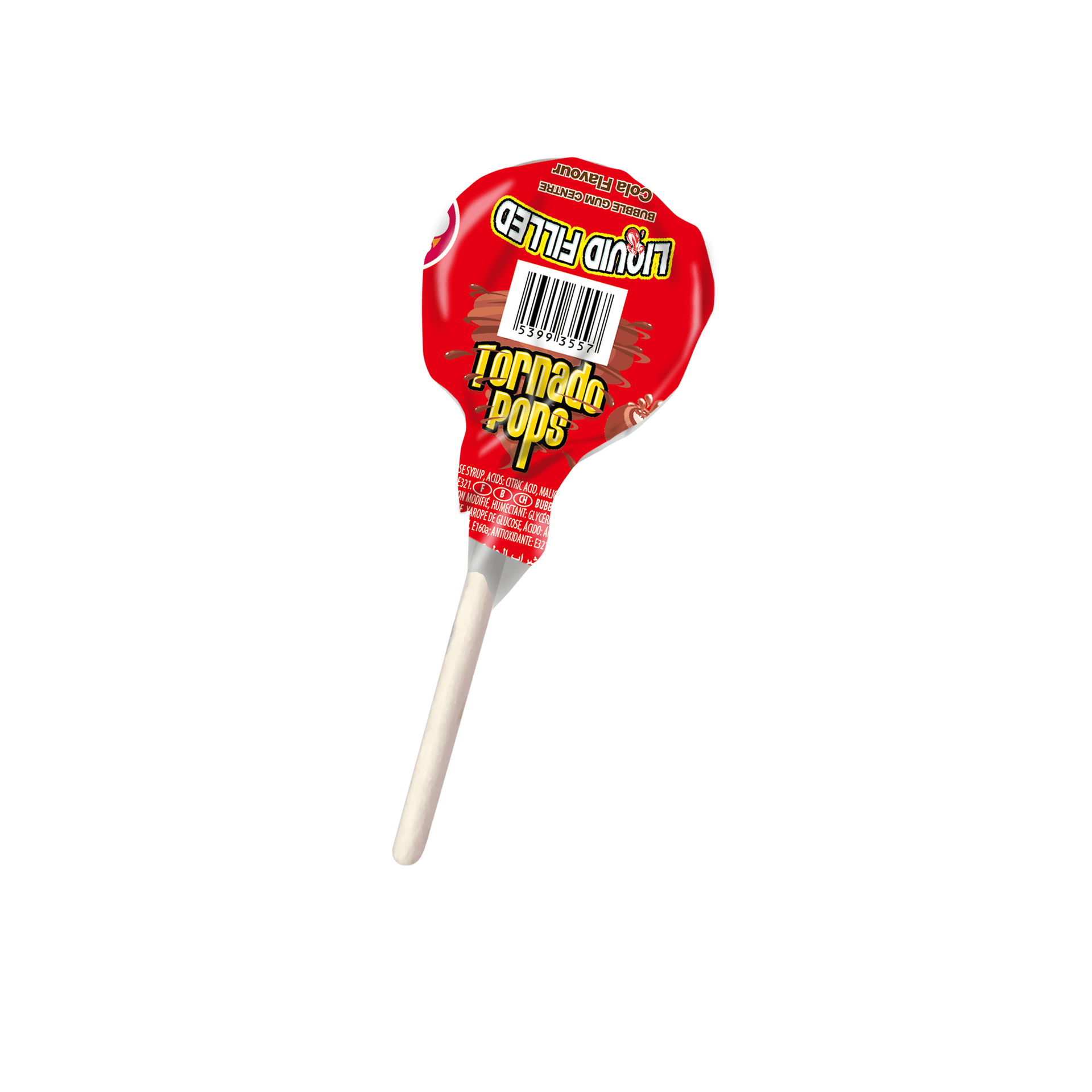 Zed Candy Jawbreaker Liquid Filled Cola Flavour Tornado Pops – CAFELAX