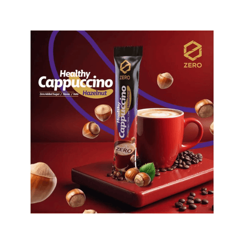 Zero Healthy Cappuccino Hazelnut 1 Sachets - CAFELAX