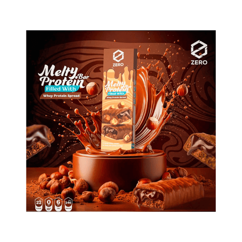 Zero Melty Protein Bar Whey Protein Spread 22g Protein 70g - CAFELAX